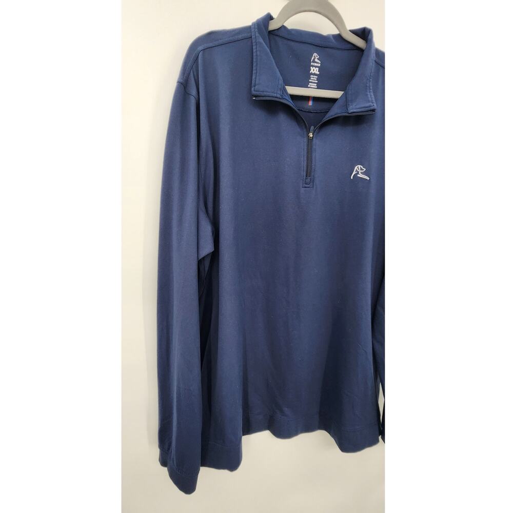 Men's Rhoback Long Sleeve Solid Performance Navy … - image 4